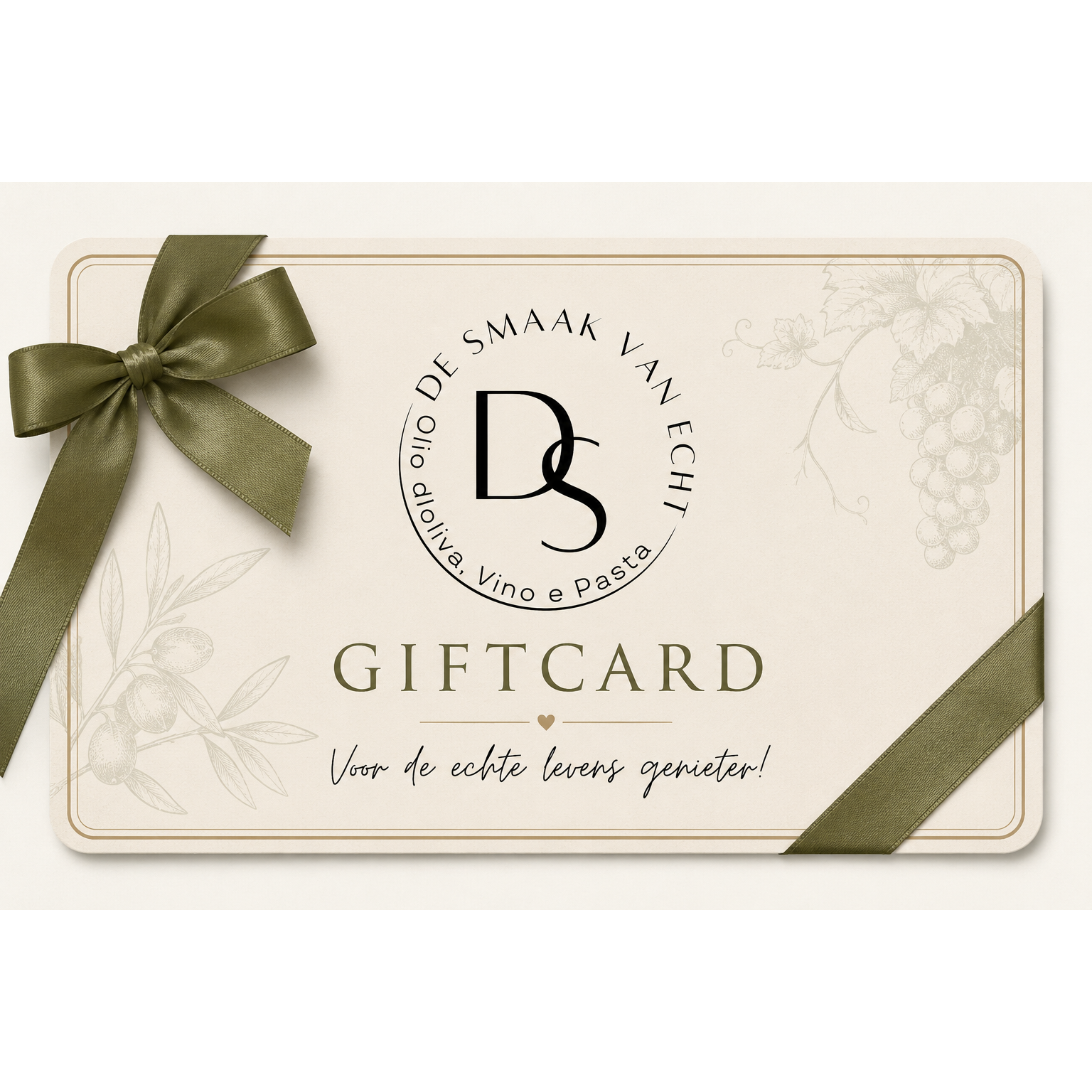 De Smaak Van Echt Giftcard!